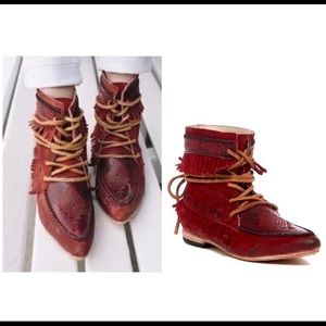 Freebird by Steven boots!  Worn once. Sold out